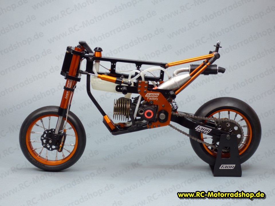 C103-s21: Nuova Faor CSF411 Supermoto "Factory" Nitro 1:4 - mit Force s21 Motor (3,46 ccm) + Luftfilter C103-s21